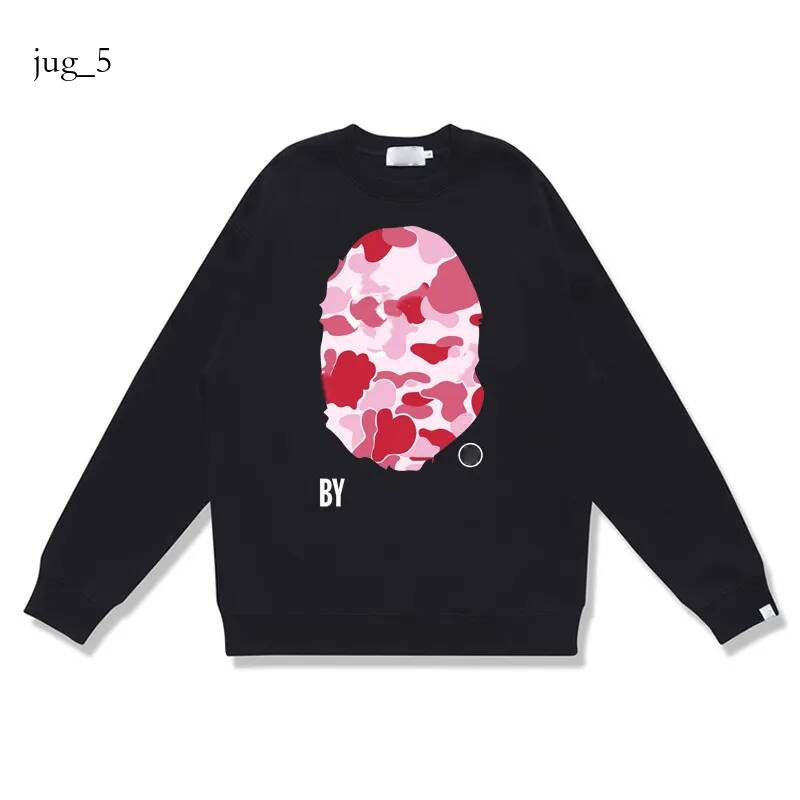 ape hoodie Men's Sweater Camouflage Shark Letter Print Soft Breathable Cotton Loose Long Sleeve Pullover Street Travel Casual Daily Designer Al