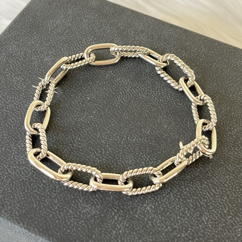 bracelet bracelets jewlery Women Designer Stainless Steel Bracelet with Retro Twist Shape Luxury Bijoux Accessory designer bracelet bangle luxury je