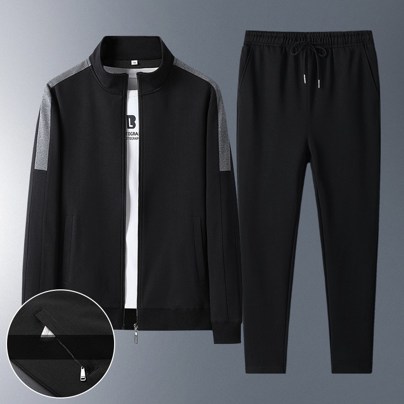 Comfort 2025 Autumn Men Plus Size Pants Sets Breathable Jogging Gear For Outdoor Fitness And Running Activities