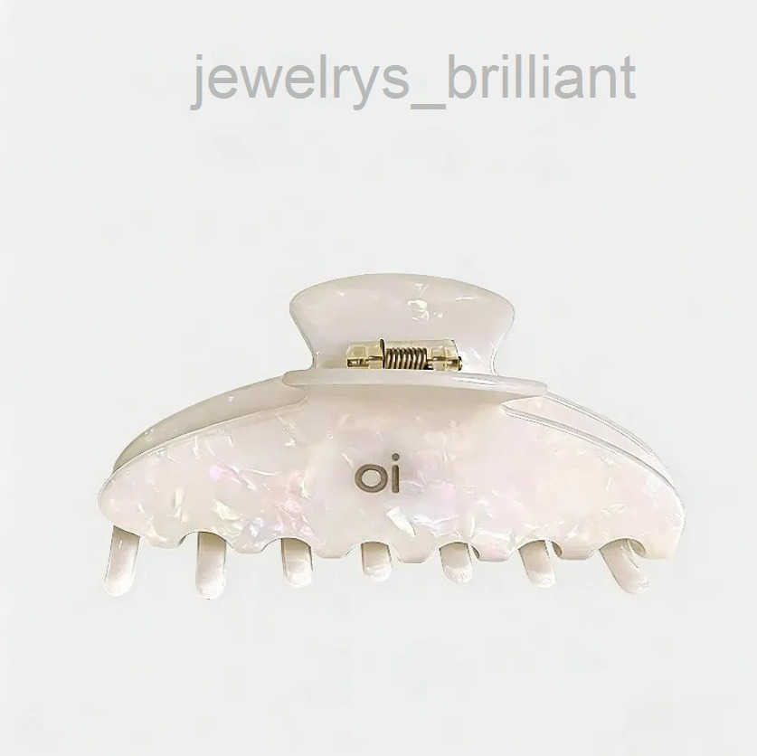 Women's Hairpin Designer American Style Acetate Shark Clip Sports Style Fashion Letter Hairpin Versatile Exquisite Headdress Multi-color Option