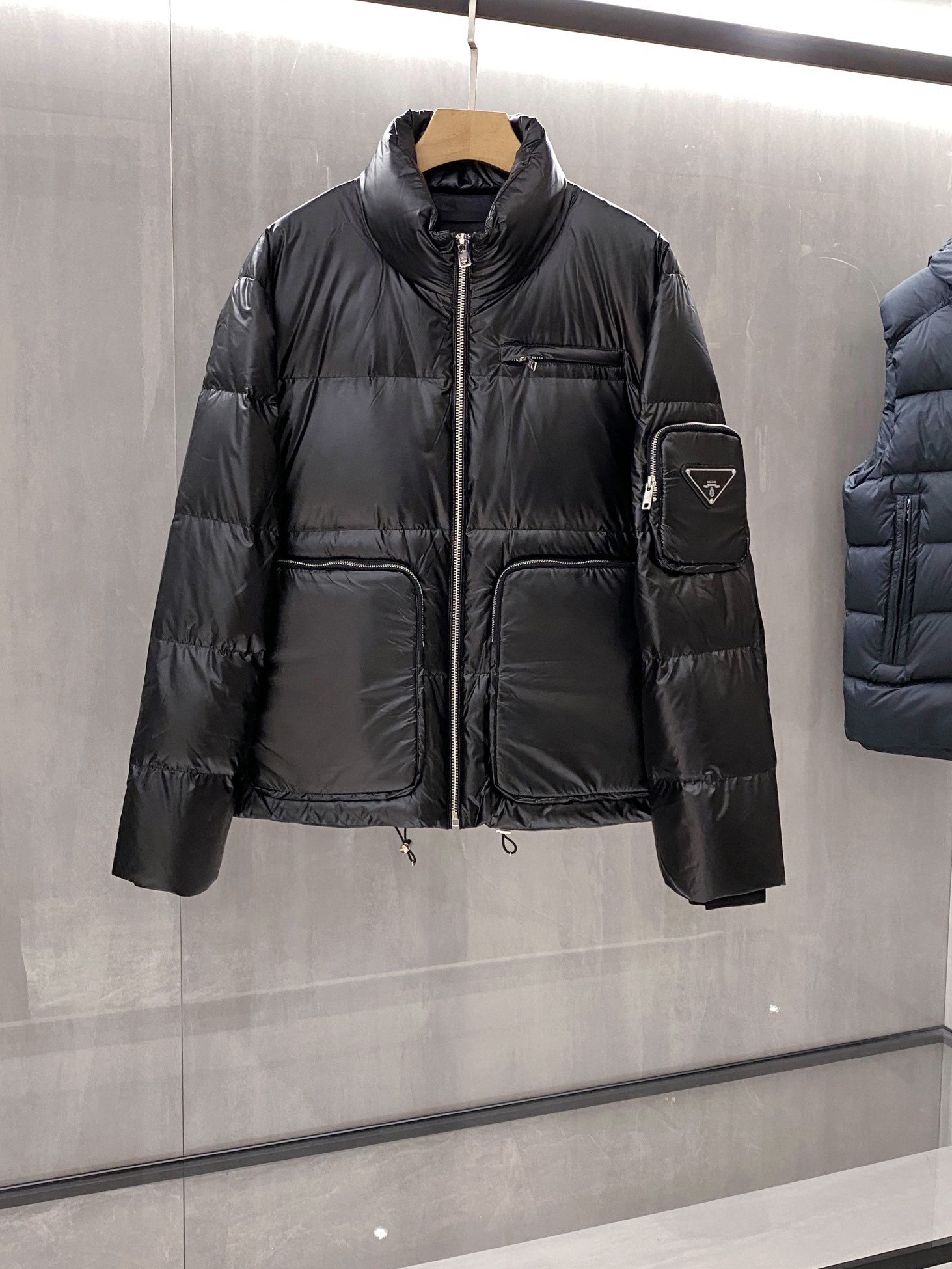 DUYOU Mens Puffer Jacket Down Jacket Unisex Puffer Coat Designer Jackets Warm Parka White duck down filling Winter Thick Fluffy Outerwear with Hood