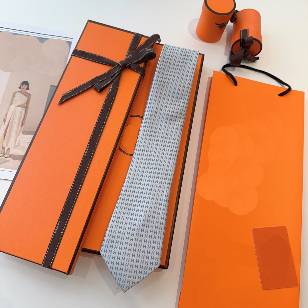 Hh147 Silk brand ties, luxury ties, new luxurious men's ties, high-end brand ties,business versatile ties, trendy fashion designer handcrafted