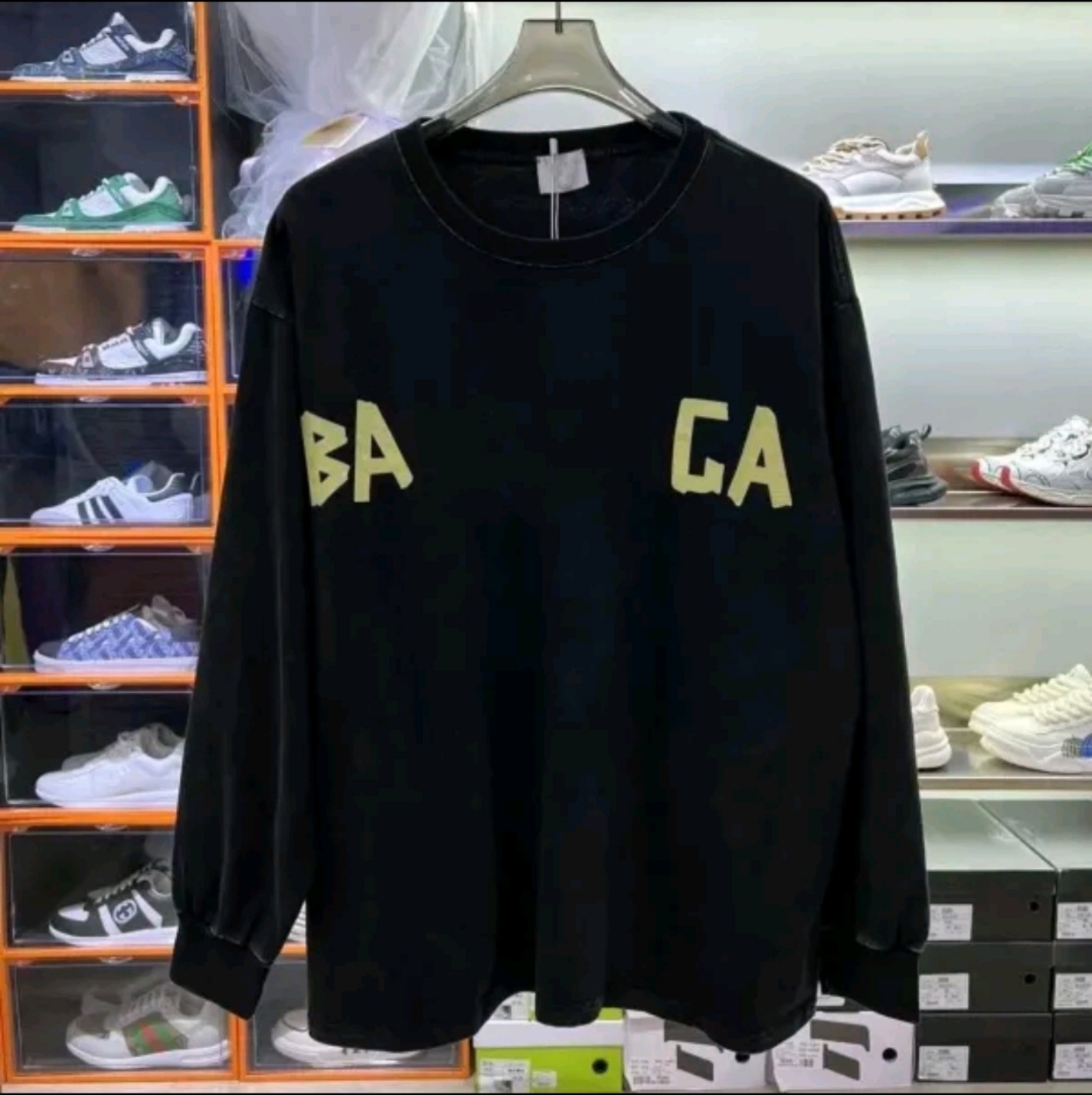 Top quality hoodies graphic jacket High Street Round Neck Sweater Womens Classic Armband Insignia Sweatshirt Couples Casual Pullover