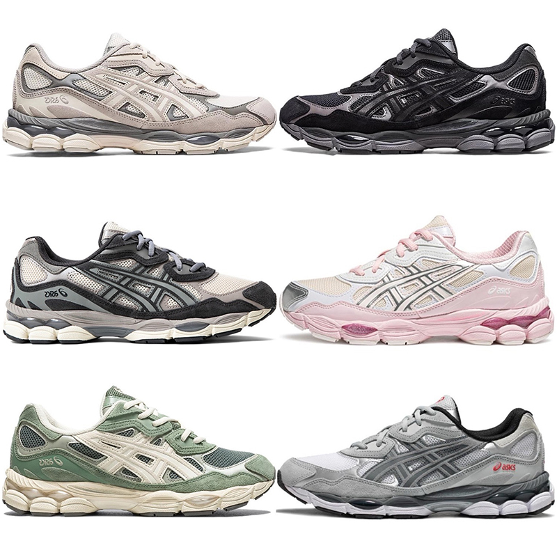 Asics Gel NYC Casual Shoes Sneakers Mens Womens Retro Running All Day Care Foot Comfort Long Lasting Comfort Fashion Popular Big size 36-47