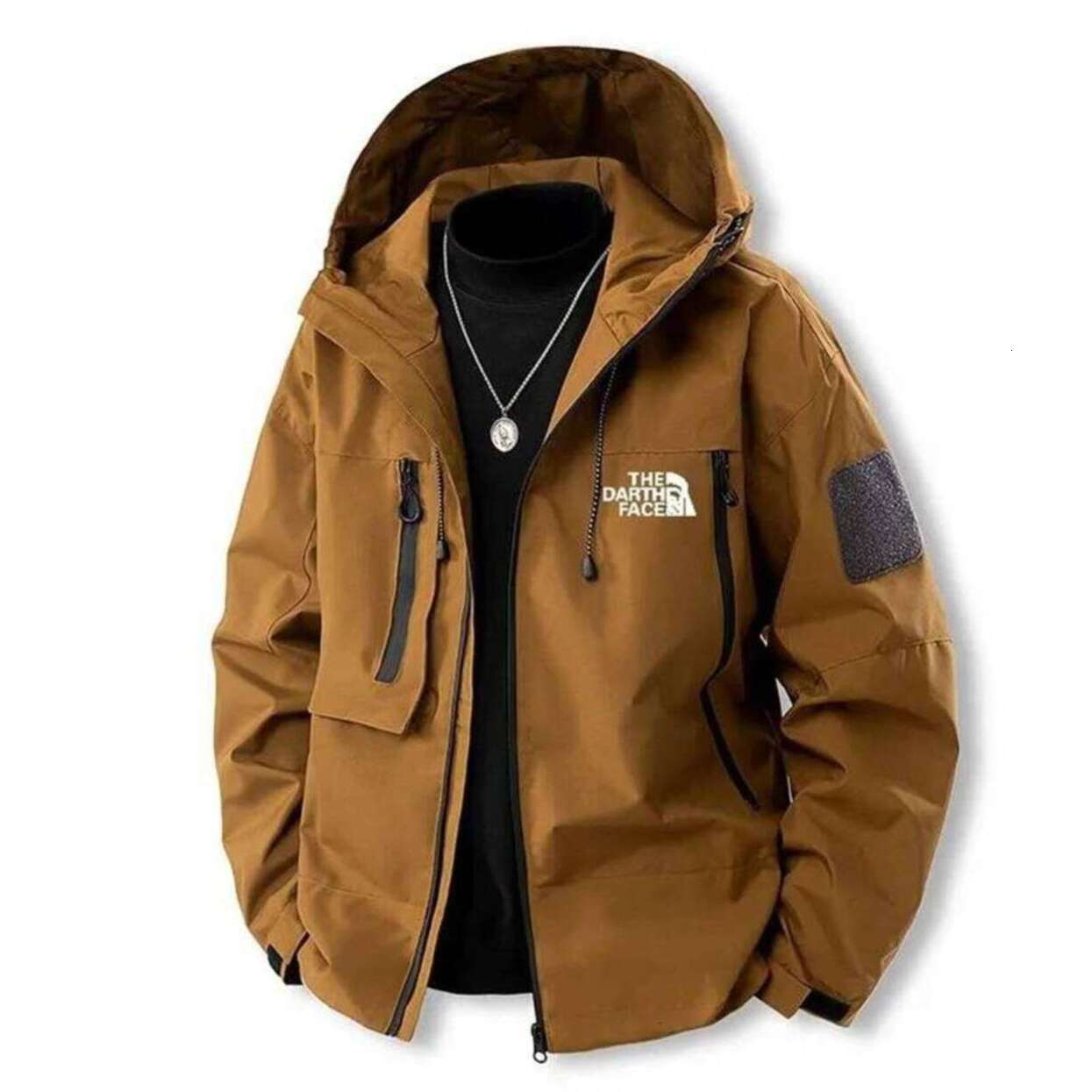 Multi-Piece Outdoor Jacket Hoodie Combo Kits * Spring And Autumn taped seam waterproof mountaineering coats Hiking * Camping * Jacket Mens * Motocro