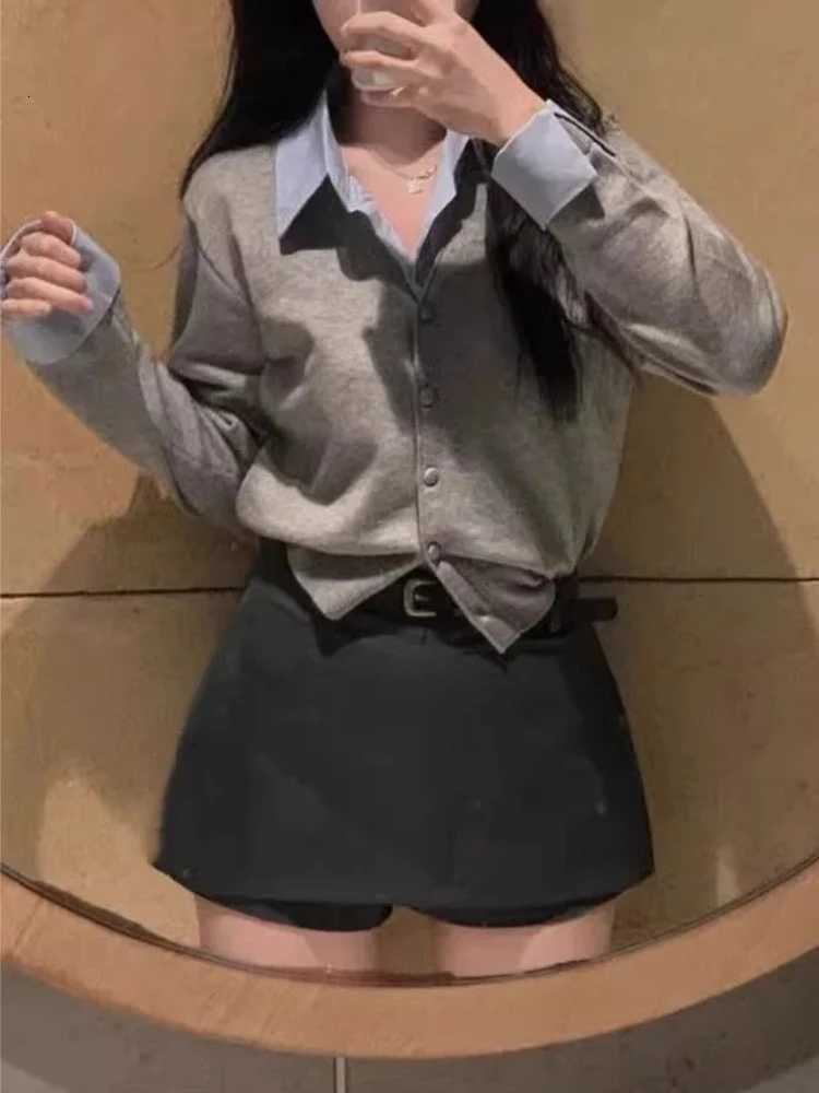 Korean Skirts Women's Suit Black Style Belted Half-length Skirt Commute Standard Fit Summer Collection High Waist A-Line Skirt W261017