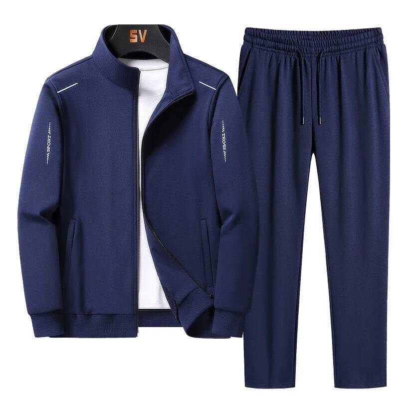 Men's New Arrive Tracksuit Mens Casual Solid Solor Sweatpant Set Unisex Jogging Suit MEN Plus Size 6XL 7XL 8XL