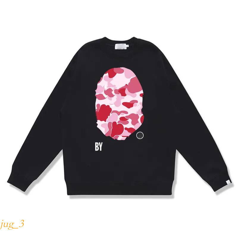 ape hoodie Men's Sweater Camouflage Shark Letter Print Soft Breathable Cotton Loose Long Sleeve Pullover Street Travel Casual Daily Designer Al