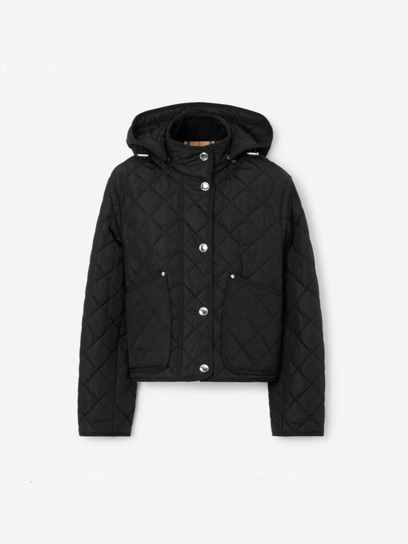 Designer cotton jacket for women women's quilted corduroy collar detachable hood short jacket for autumn and winter, warm cotton puffer coat