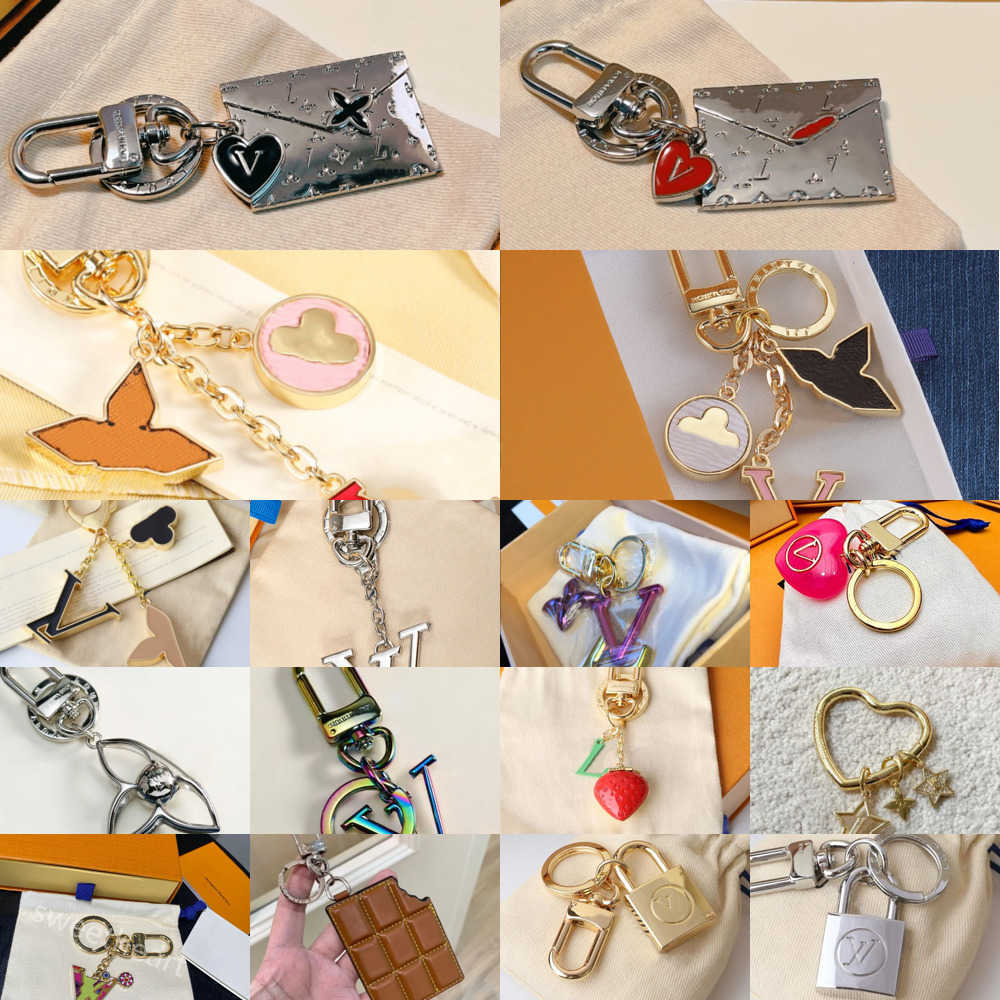 Chic Designer Chain Keyholder for Him/Her Collection love token Luxury Brand High-Quality Chain Style Keychain for Mens u0026 Womens