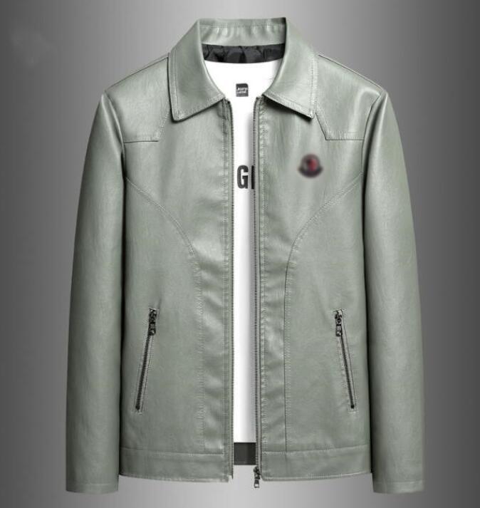 mens leather jacket new Waterproof Windbreaker jacket Luxury Oversized designer jackets Brand lapel Clothes men's coat