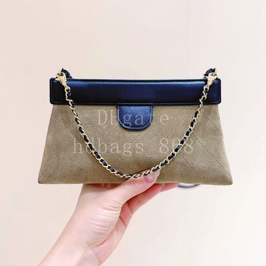 Master quality Designer Shoulder Bag Luxury Suede Calfskin Hobo Bag Handbags Fashion Crossbody bags Clutch bags 23cm with Box X003B