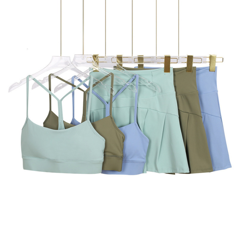 2026 New Set Yoga Skirt Women's Sports Vest Fitness Quick Drying Sets Zip Up Sweatshirts Sportswear Outdoor outdoor And Other Items Are Selling