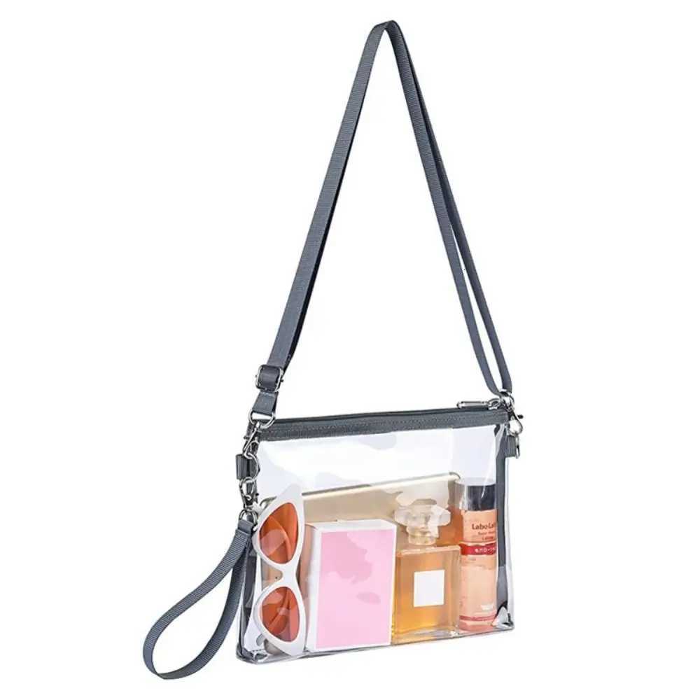Shoulder Bags 2023 Portable Clear Bag Stadium Concerts Festivals Clear Purse Work Fashion Crossbody Bag H261016