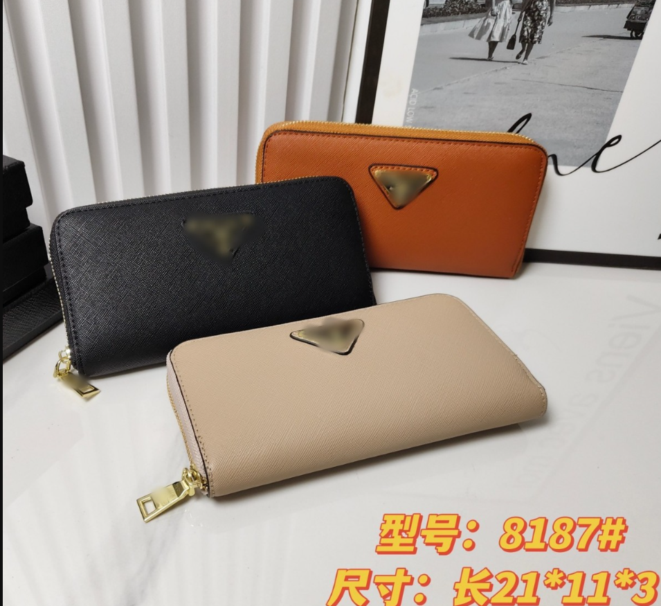 2026 Designer Wallet Womens Mini Zippy Organizer Bag Credit Card Holder Coin Purse Key Pouch Purses Keychain Bags Clutch accordion folder Multi-slot