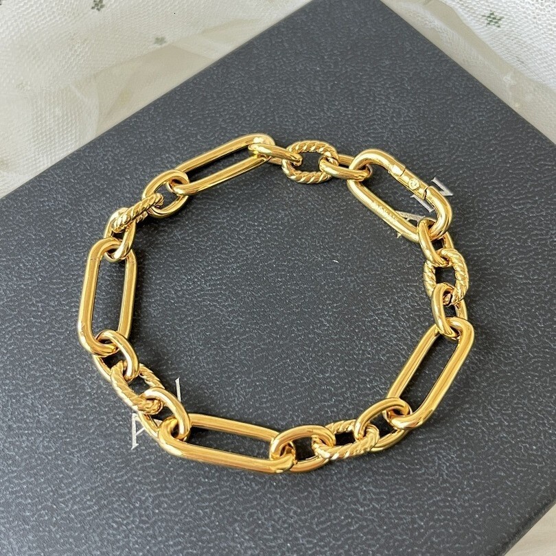 DY Cable Jewelry Designer Davidjersey Yurmannn Luxury Bracelet For Woman Men Luxe Bangle D Y Available In Various Styles And Colors