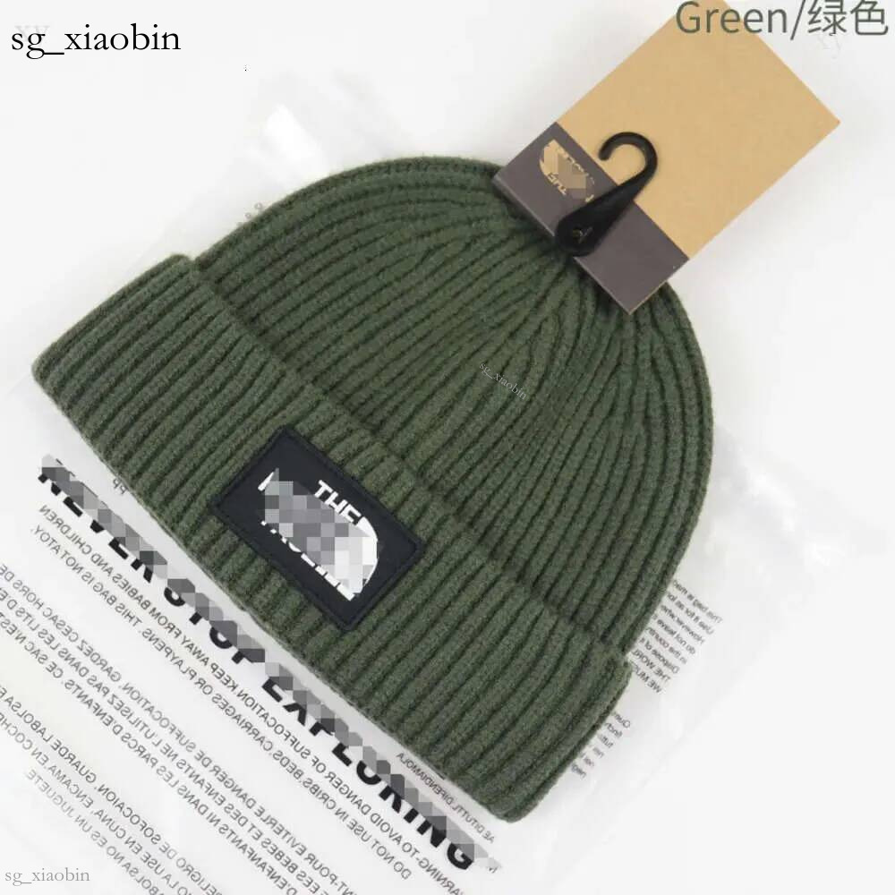 2026 Bonnet / Skull Europe Bonnet tricoté Designer North Beanie Cap Hommes Automne Hiver Broderie Lettre NF Skull Caps Casual Ajusté Unisexe Chau