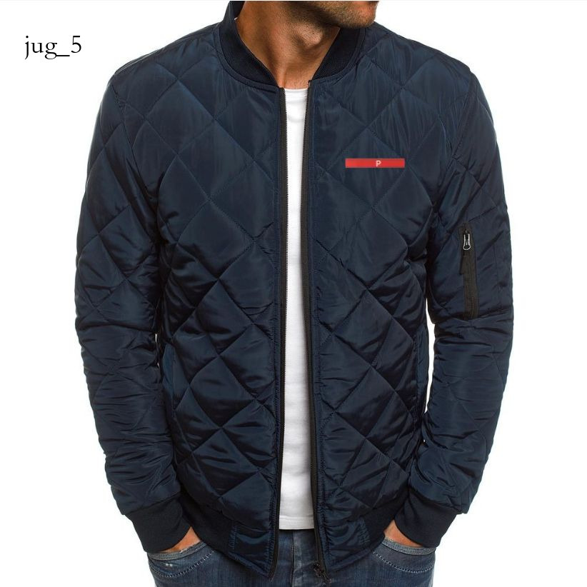 pradmen jacket New 2026 Hotsales High Quality Luxury Designer Winter Embroidered Triangle Brand Logo Fashion Men's Women Cotton Jacket Asian Si