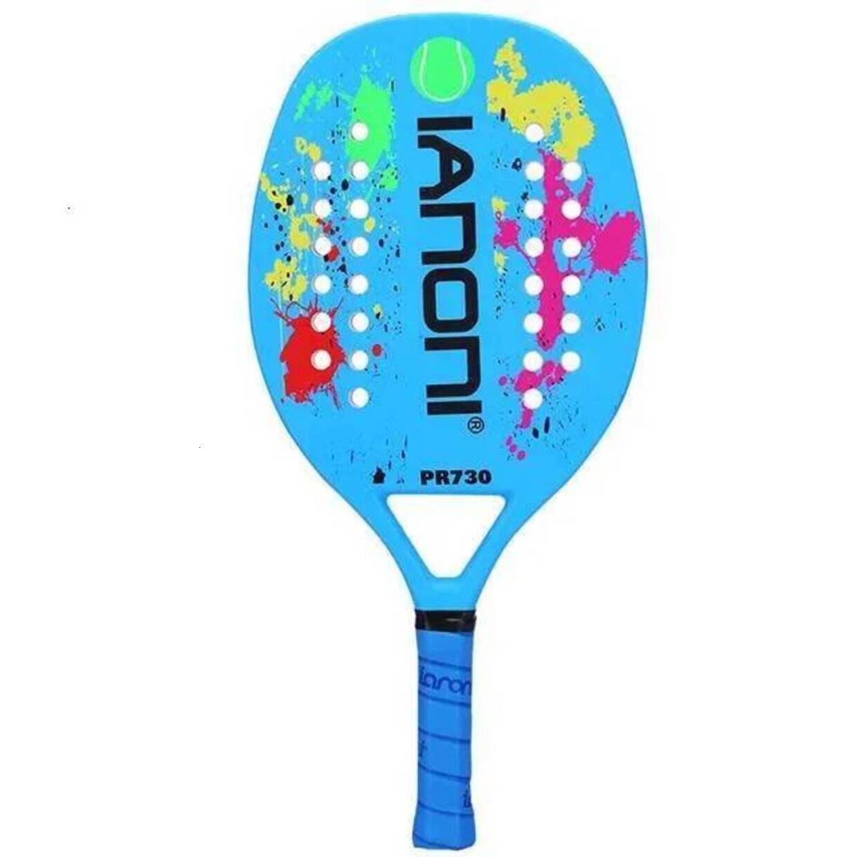 Multi-Piece Tennis Racket full * graphite professional tournament racquets Matching Kits IANONI 730 Paddle Beach Racket Carbon Fiber With EVA * Memo