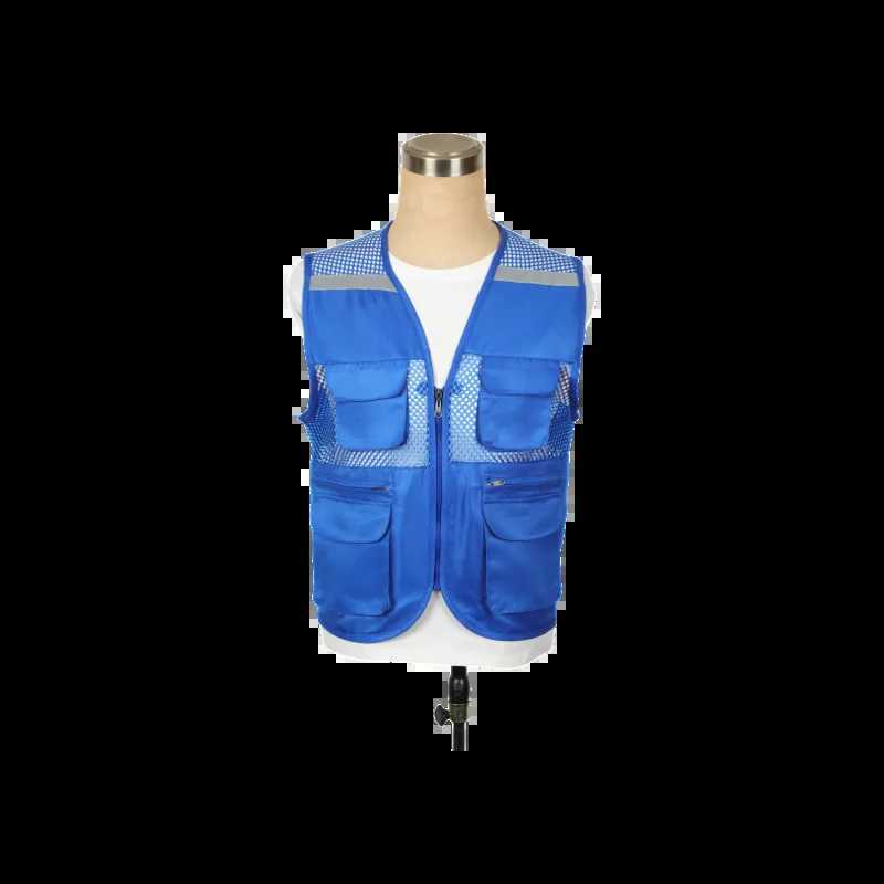 Men's Men's Breathable Vests 2026 Summer Mesh Vest Photography Work Multi-Pockets Outdoors Journalist's Vest Sleeveless VestW261017