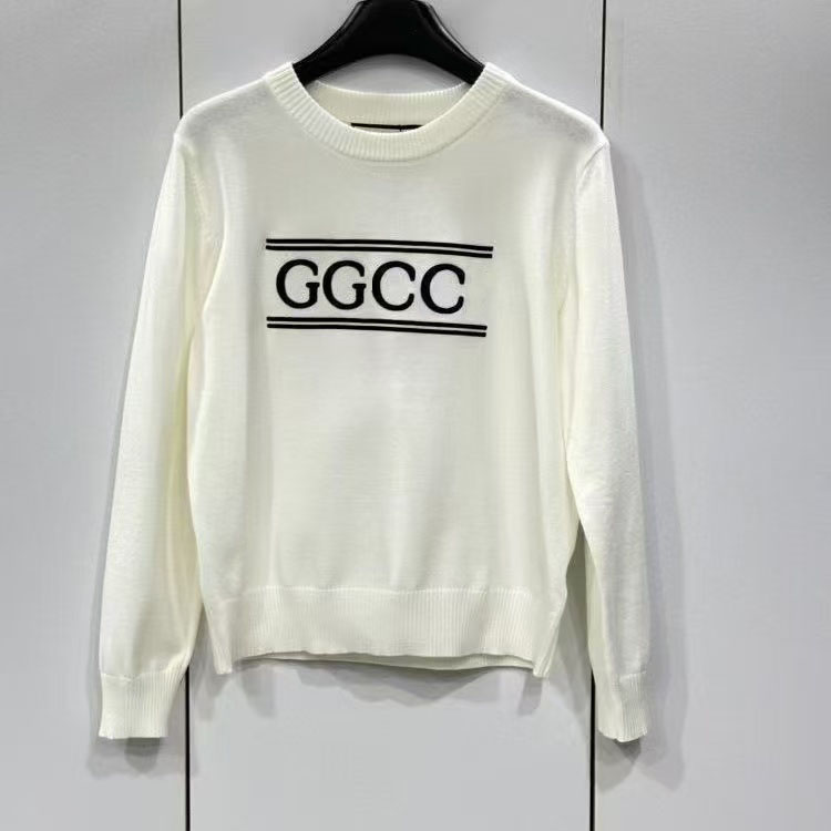 fashion designer 2026 Women's Sweaters Autumn And Winter Loose Knit Sweater Pullover Round Neck Geometric Clash Jacquard Casual Jumper Asian si