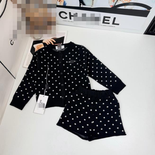 Summer Kids Designer Clothes Cute Two Piece Skirt Set Baby Girls Children Clothing Dresses Sets Short Sleeve Pullover T-shirt Pleated Cake Dress P82