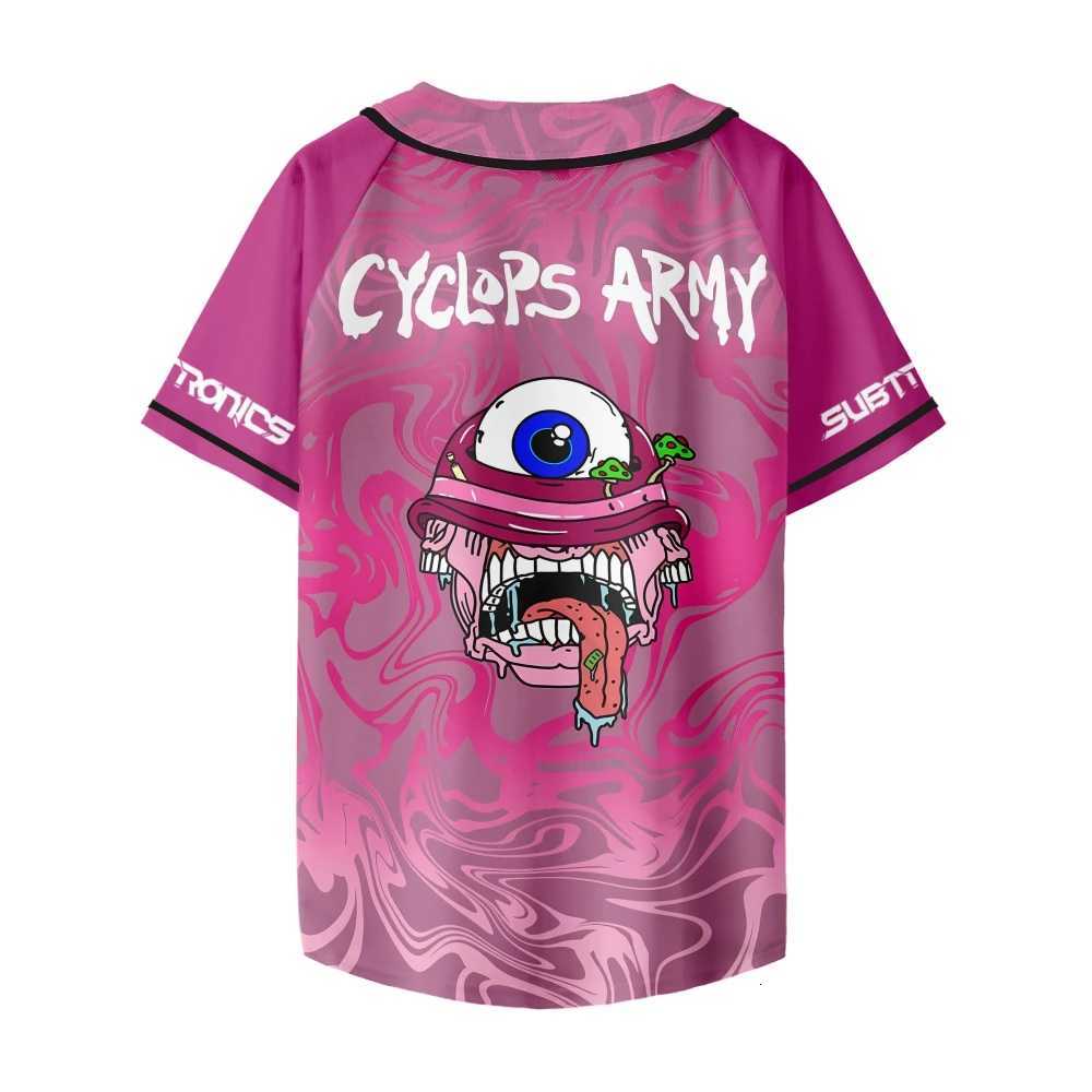 Baseball Men's Merch T-Shirts Subtronics Women Men Short Sleeve Shirt Casual Streetwear Unisex ClothesW261017