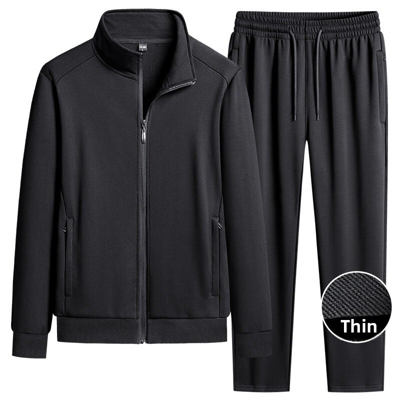 Spring and Autumn Sports Elastic Breathable Outdoor Running Mountaineering Hiking Tourism Camping Men's Cycling Set