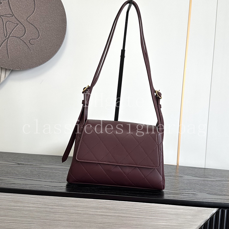 Designer Small Calfskin Flap Bag Women Luxury Shoulder Bag Master Quality Crossbody Bag 20.5CM With Box X002A