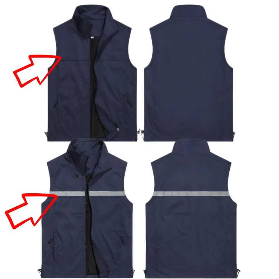 Vests Men's Vests Customized Work with printed Work clothes for emergency management Property management Photography Volunteers VestsW261017