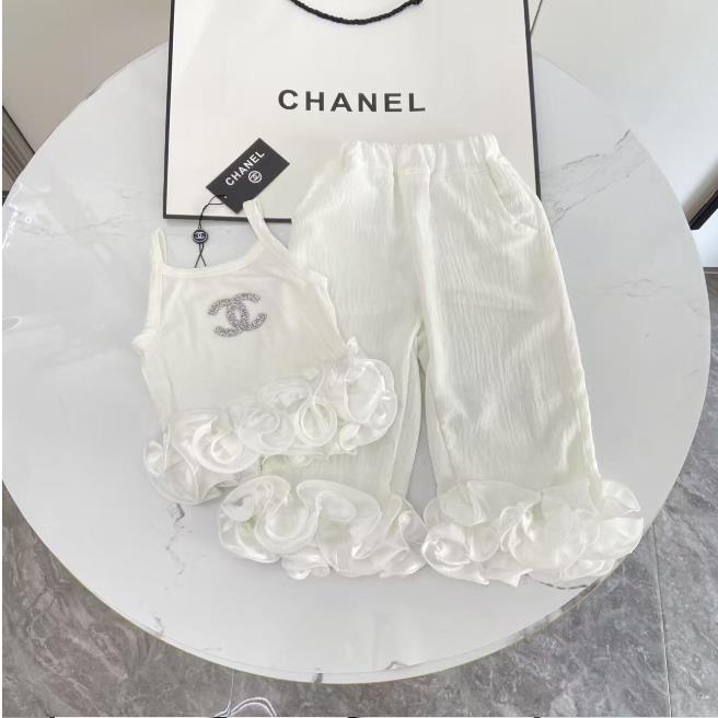 Summer Kids Designer Clothes Cute Two Piece Skirt Set Baby Girls Children Clothing Dresses Sets Short Sleeve Pullover T-shirt Pleated Cake Dress P89