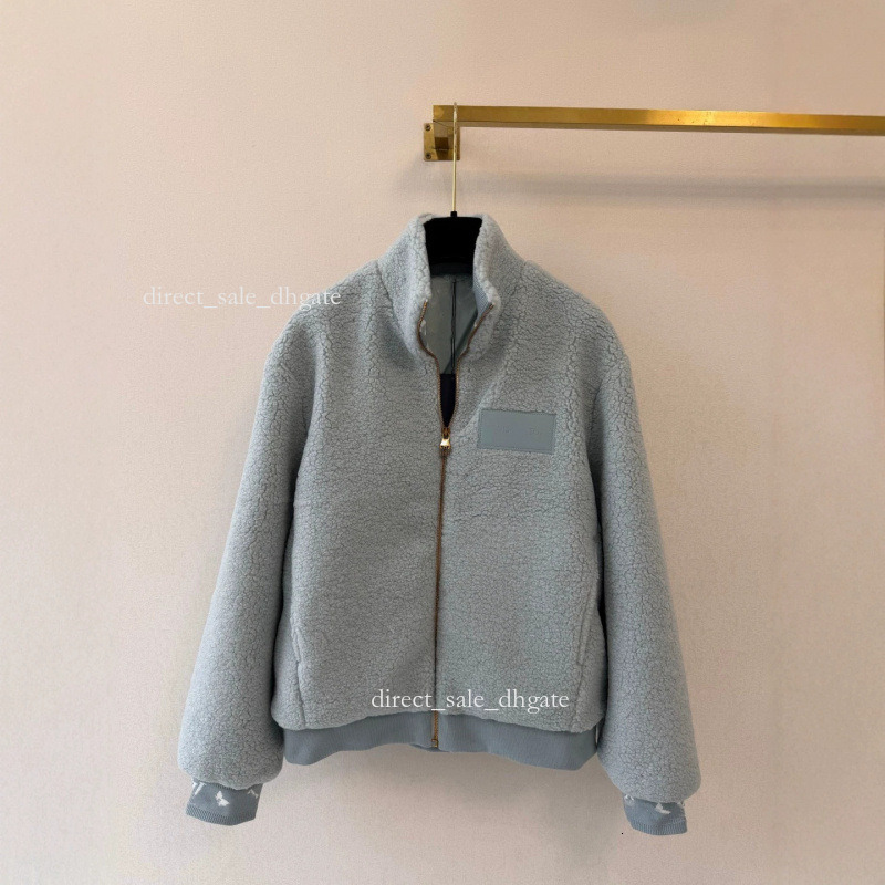 Designer 2026 Early Autumn New Collection: Solid-Color, Minimalist, High-Neck, Long-Sleeved Knit Cardigan af47