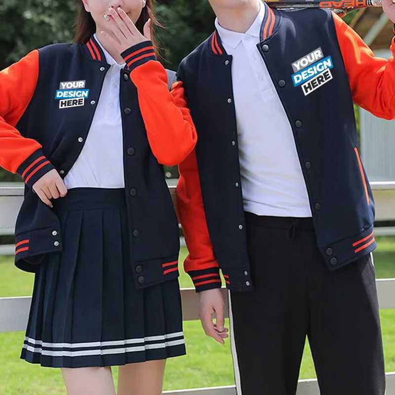 Jackets Mens Jacket Trend Men's New Button Casual Coats Round Neck Baseball Uniform Spring And Autumn Tide Brand Clothes Print LS-2211W261017