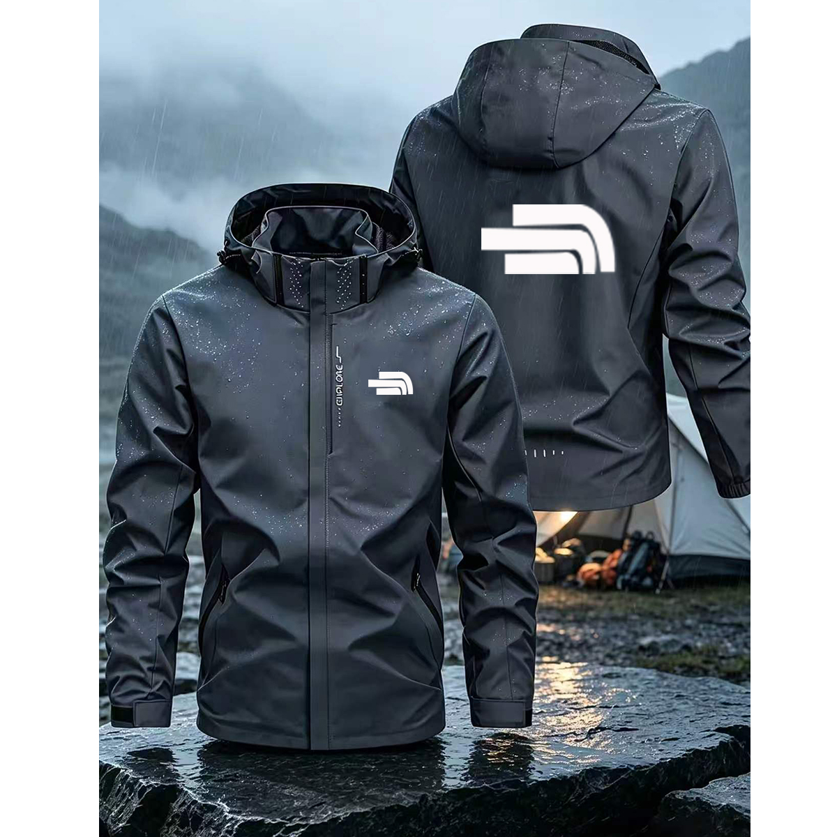 5AA Face Designer Original High Quality Mens Jackets Coat Spring Autumn Spring Thin Hooded Coat Outdoor Leisure Sports Windproof Waterproof y2