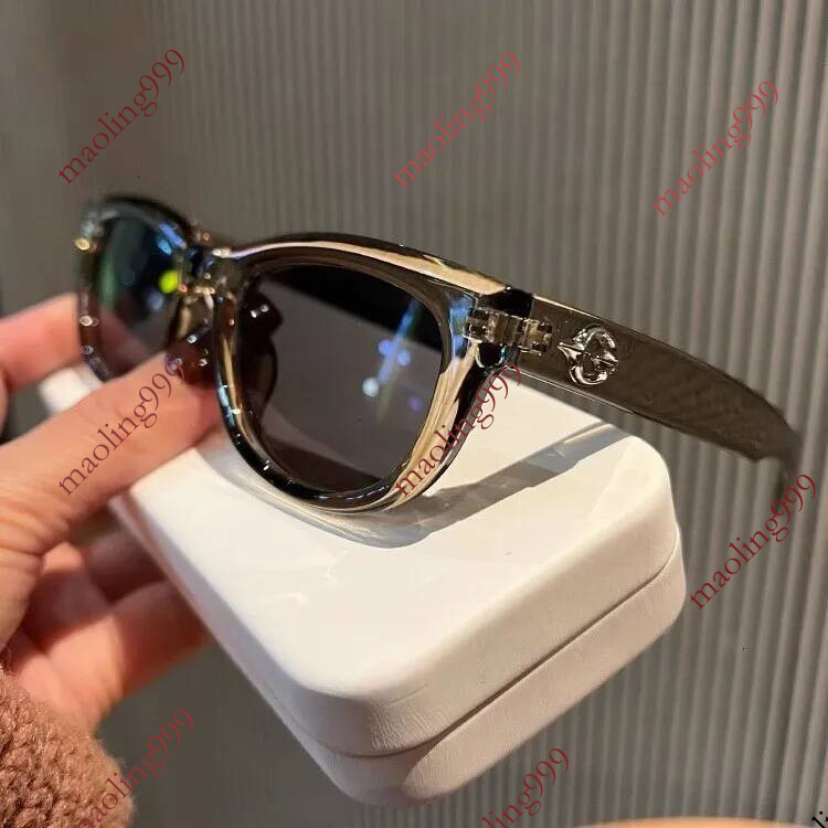 Olive Green Cat Eye Designer Luxury Brand Women's Small Face Look Concave Shape Sunshade Street Photography Sunglasses Outdoor Sports Cycling G
