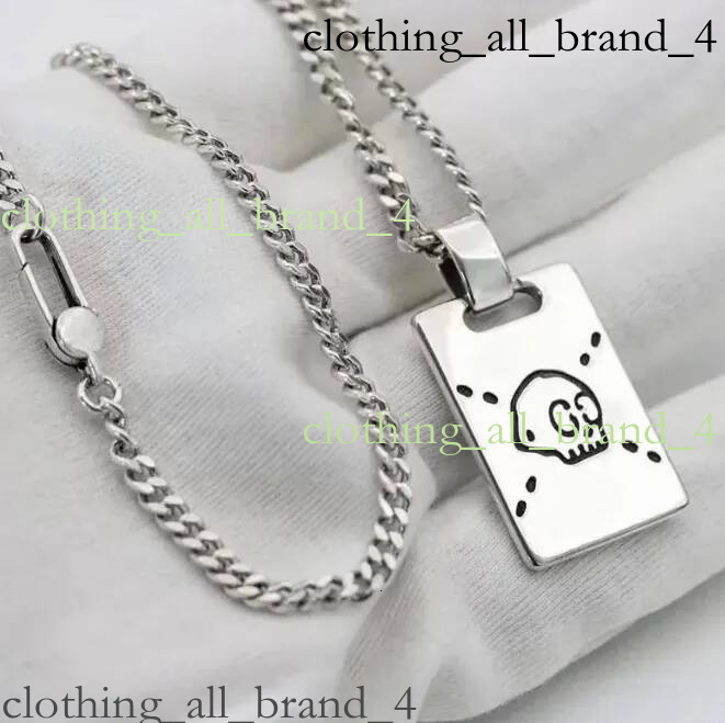 Silver Designer Pendant Gg For Men Women Lovers Set Luxury Jewelry Fashion Youth Chains Heart Shaped Charm Necklaces 4 Style With Gift 6C0