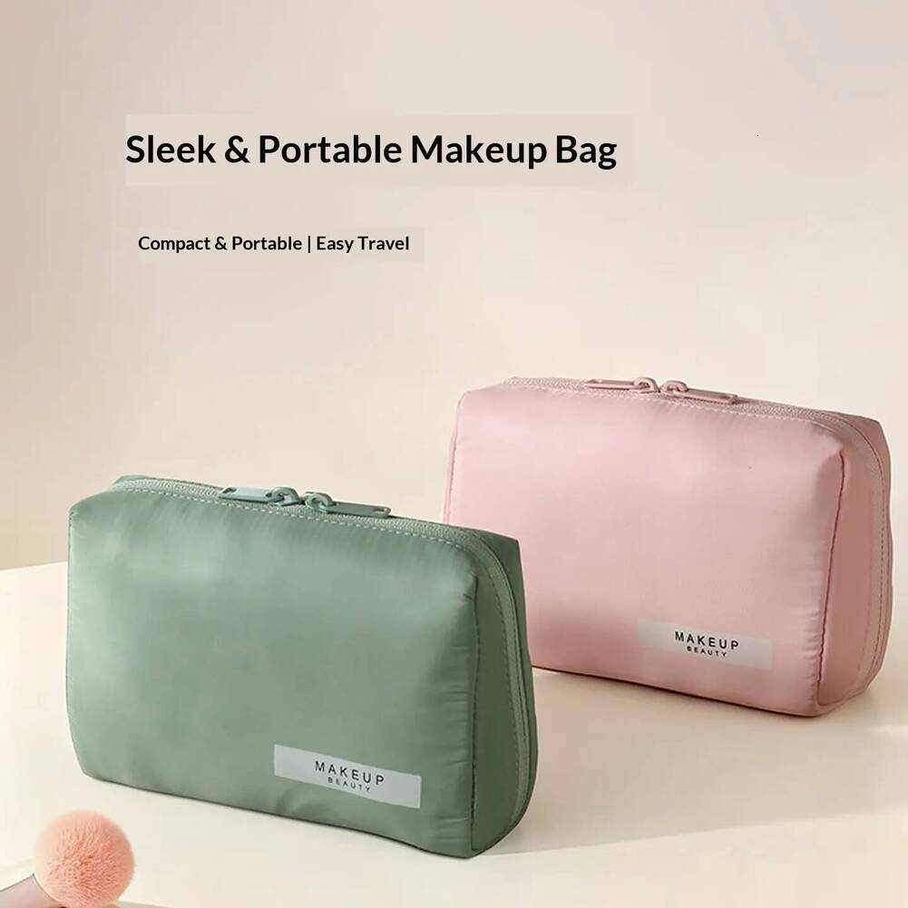 Cosmetic Bag Cosmetic Bag Beauty Pouch Compact Portable Makeup Travel Lip Gloss Organizer For Women Simple Divided Compartments beauty pouch Lipstic