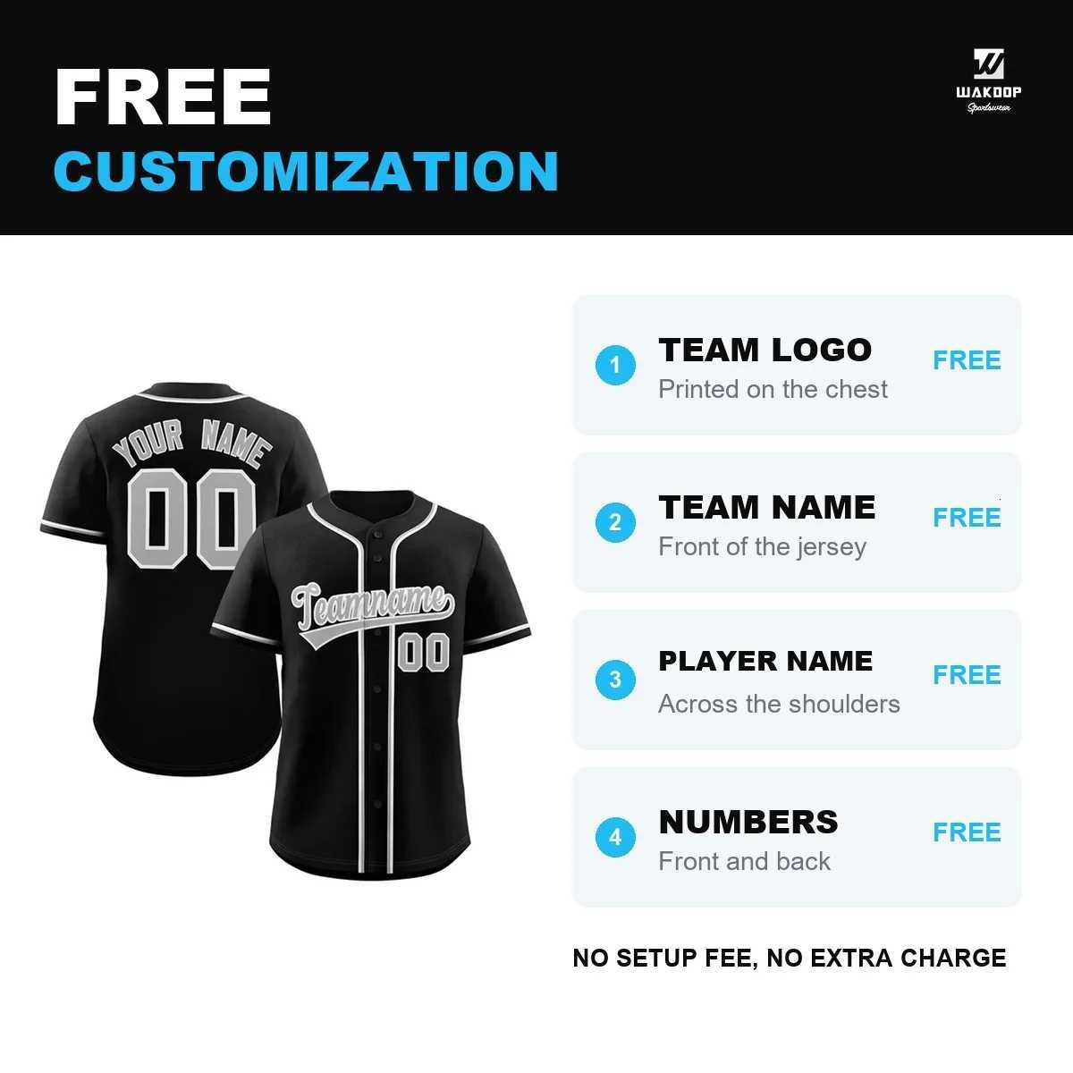 Baseball Men Men's Women T-Shirts Baseball Custom Team Shirt Print Person Name Number Stripe Hip Hop Sportswear Baseball T-shirtW261017
