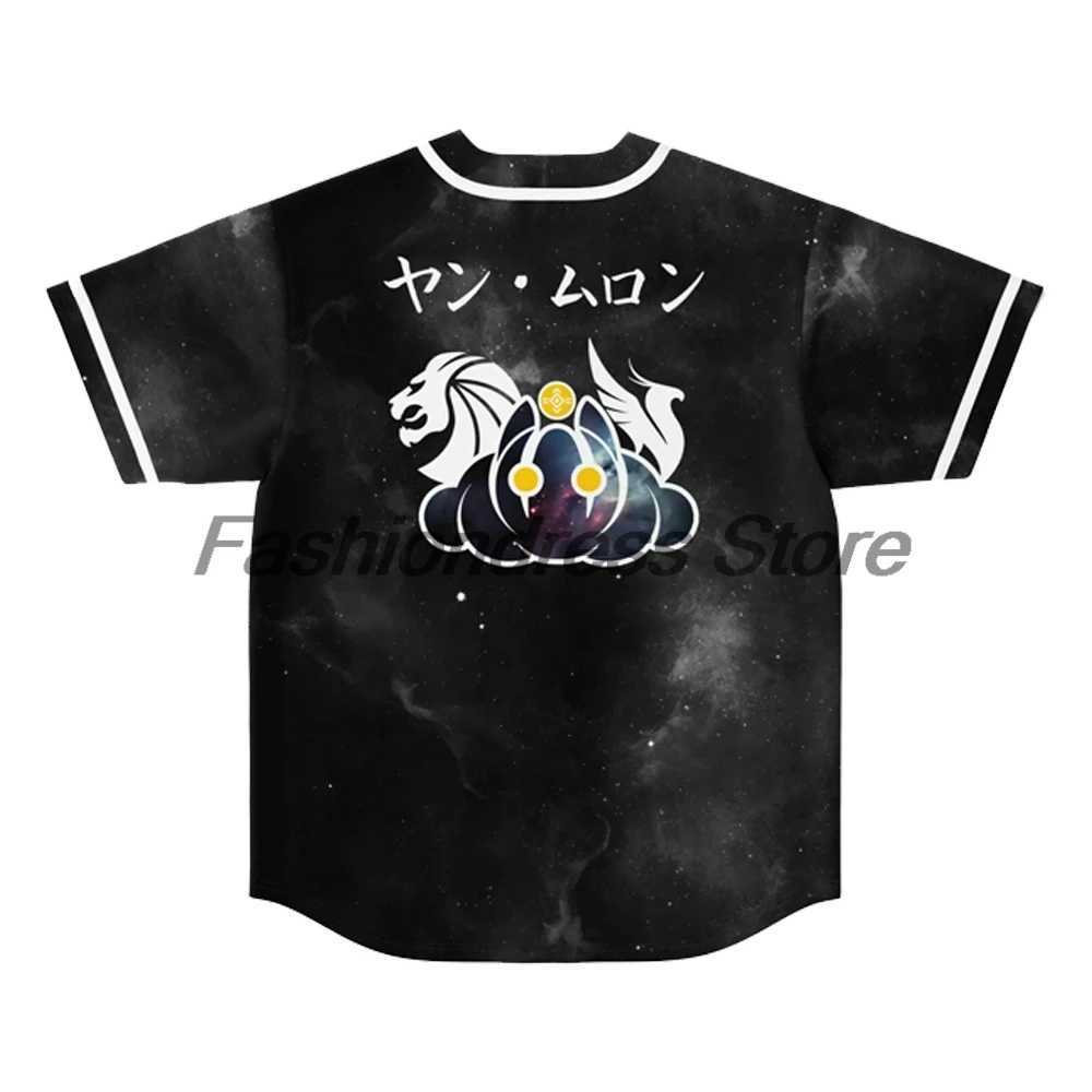 T-Shirts All in one Men's Dabin Seven Lions Illenium Baseball V-Neck Short Sleeve Button-Down Shirts Women Men Streetwear TopsW261017