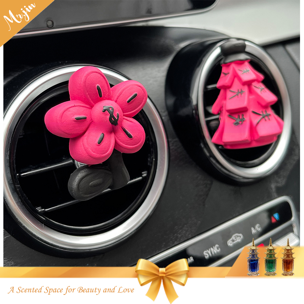 New model Youqianhua car freshener for vents decorative fragrance perfume air conditioning diffuser stone high end and creative