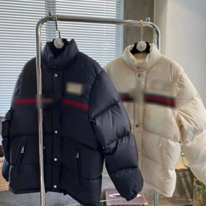 Coat Puffer Jacket Winter Standing Collar Down Coat Men's And Women's Warm Jackets Designer Winter Jackets Thickened Coat