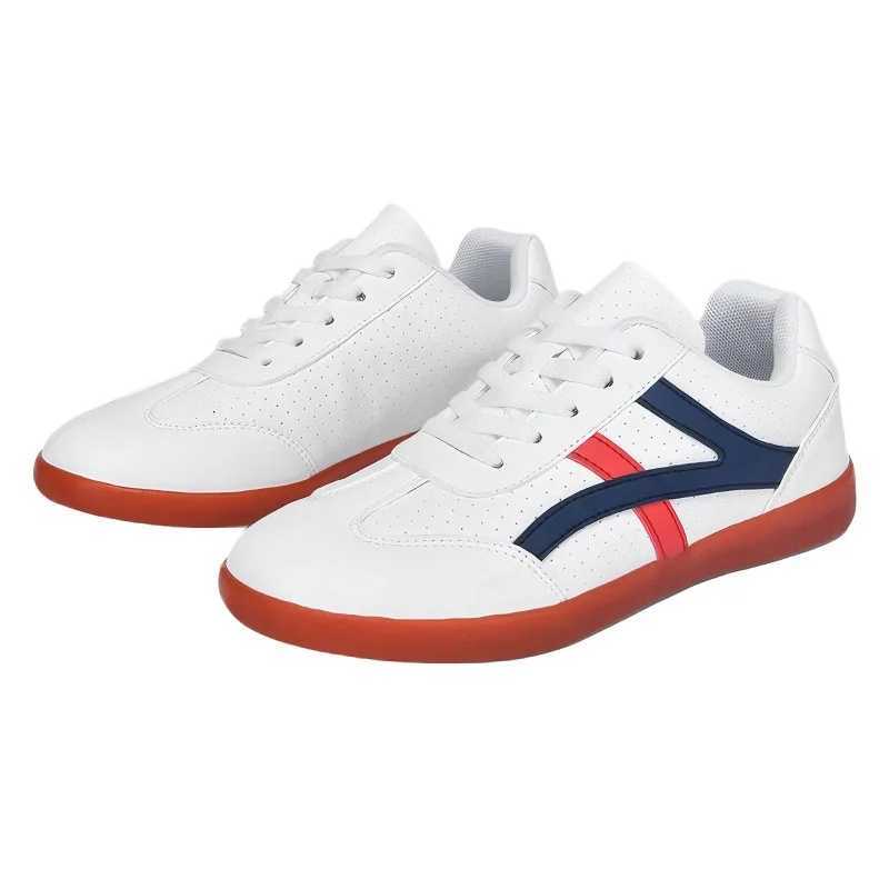 Casual Shoes Tai Chi Shoes Soft Leather Cow Tendon Sole Breathable Men's and Women's Martial Arts Training Board Shoes Casual Sports Shoes
