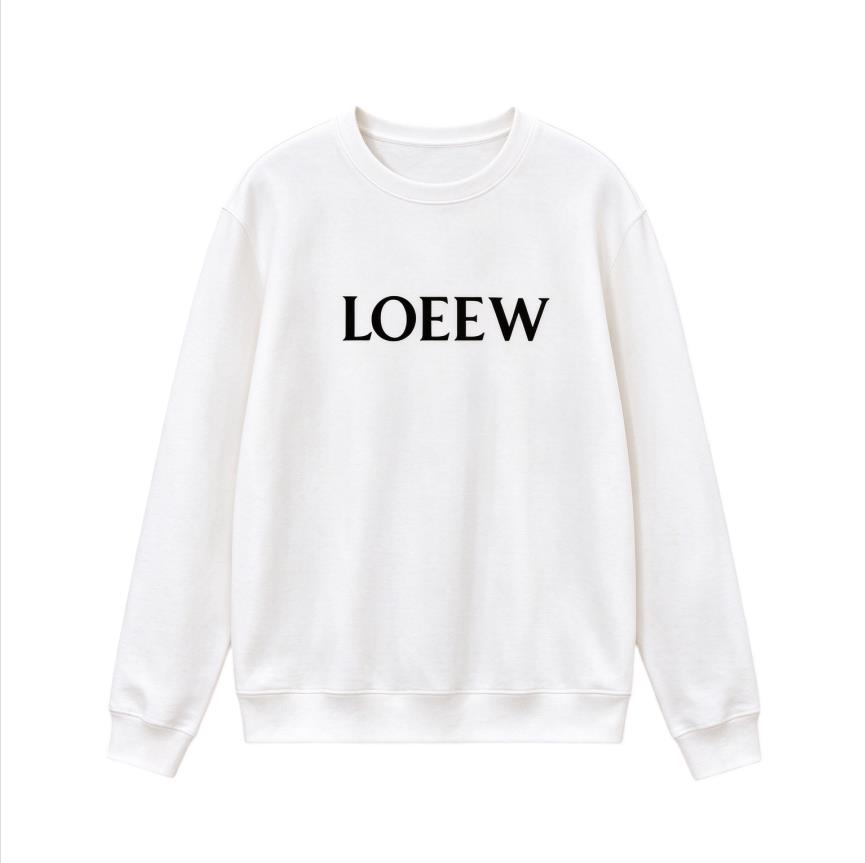 Unisex Streetwear Overcoat Hoodie Stylish O Neck Printed Sweater for Men Women 123