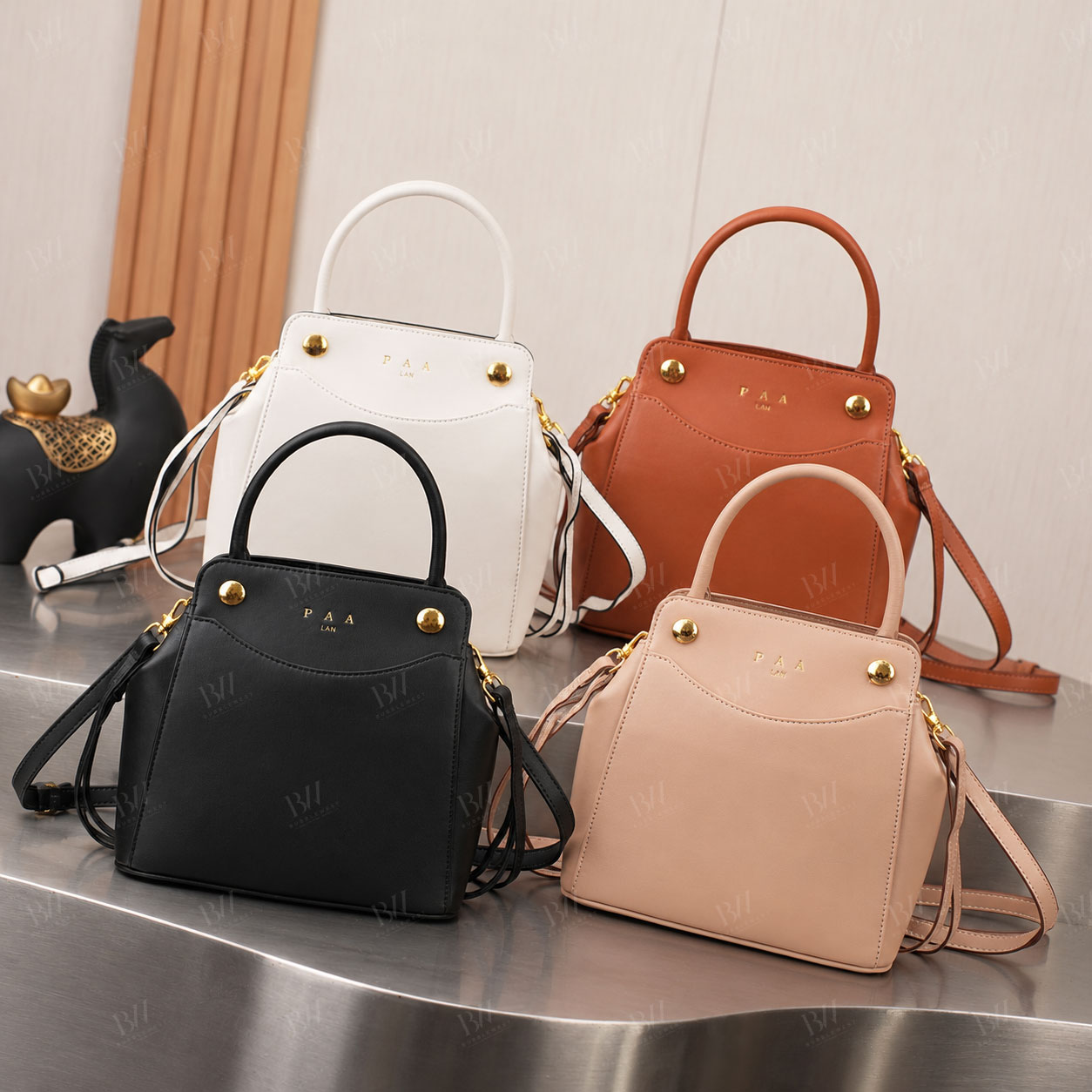 Women's Mini Vertical Crossbody Bag Small Top Handle Handbag Rectangular Shoulder Purse Adjustable Strap Gold Tone Hardware Everyday Fashion