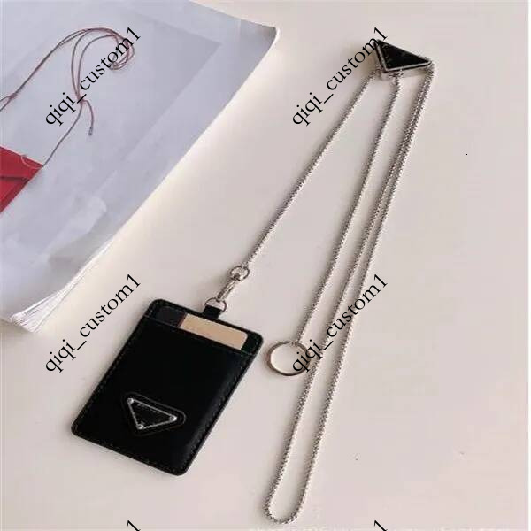 Designer Keychain Men Women Mini Wallet Coin Purse Luxury Leather Lanyards Certificate Bag Card Holder Crossbody Chain Multi-Purpose Accessory