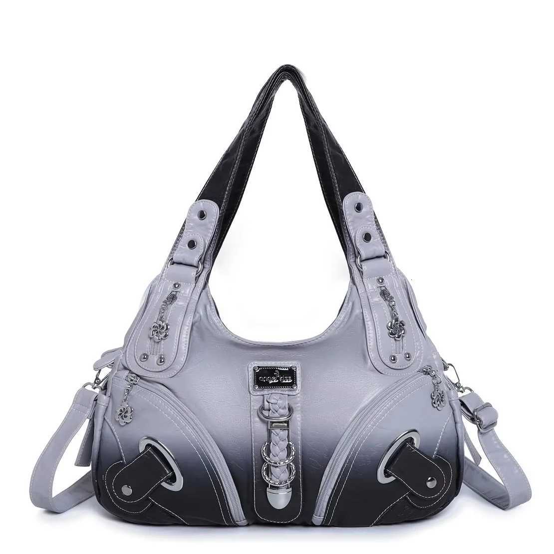 Evening Bags Angelkiss Women Handbags Top-handle Handbag Fashion Shopper Pack Tie-dye Satchel Dumpling Pack Shoulder Purse Bag Tote Bag H261016