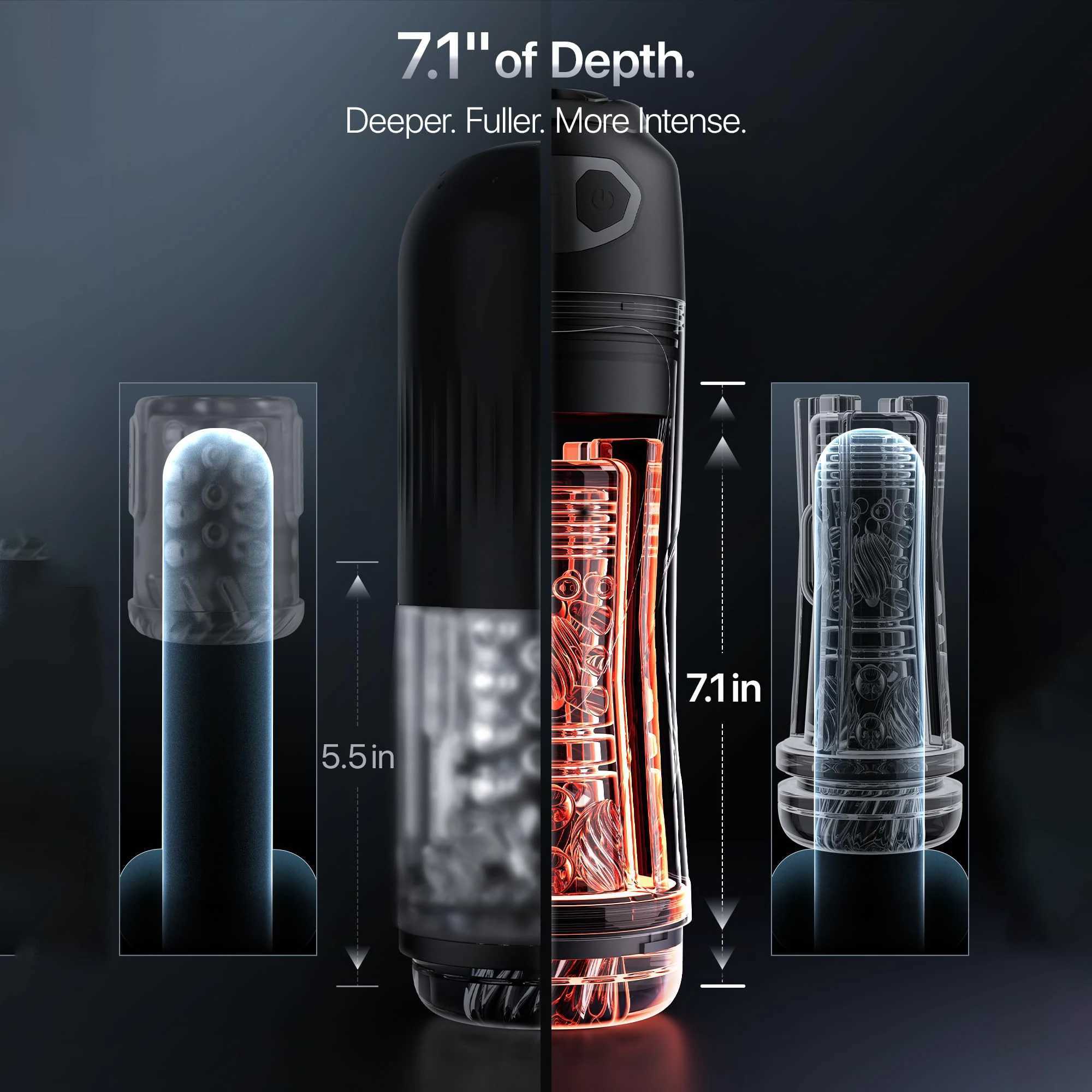 Automatic 2026 Licking Sucking Male Masturbator AI Sync Male Stroker Penis Pump Blowjob Adult Toy Pocket Pussy with Phone Holder M261017