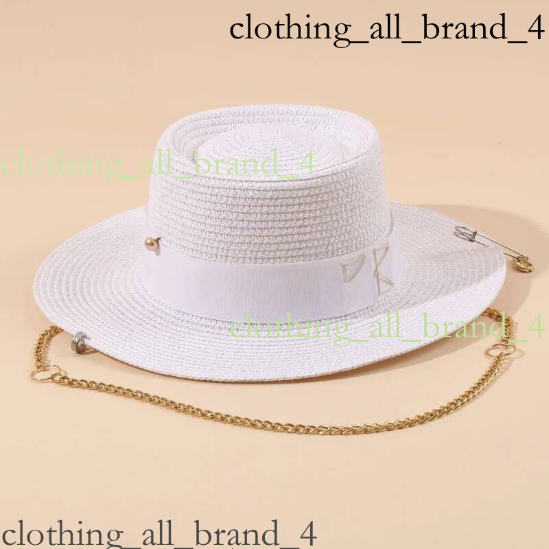Baginskiy Hat Fashion Trend Women Snapbacks Designer Brand Pearl Rb Wide Brim Cap For Travel Straw High Quality Ruslan Baginsky Hats Sun Protection