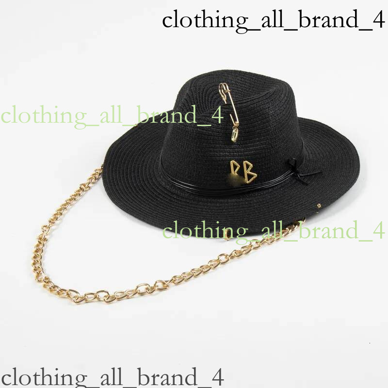 Baginskiy Hat Fashion Trend Women Snapbacks Designer Brand Pearl Rb Wide Brim Cap For Travel Straw High Quality Ruslan Baginsky Hats Sun Protection