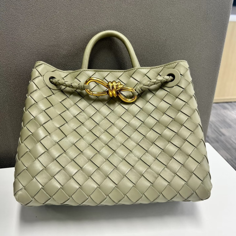 Evening Bags High quality braided rope buckle 2026 new handmade large capacity Tote diagonal handbag commuter bag
